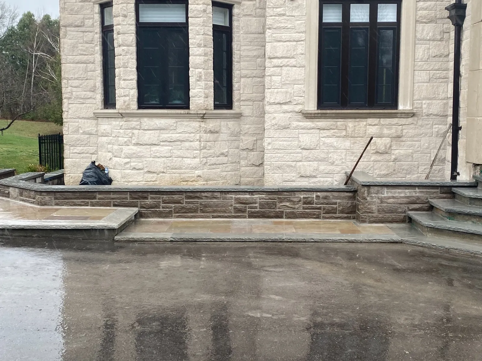 Custom stonework project