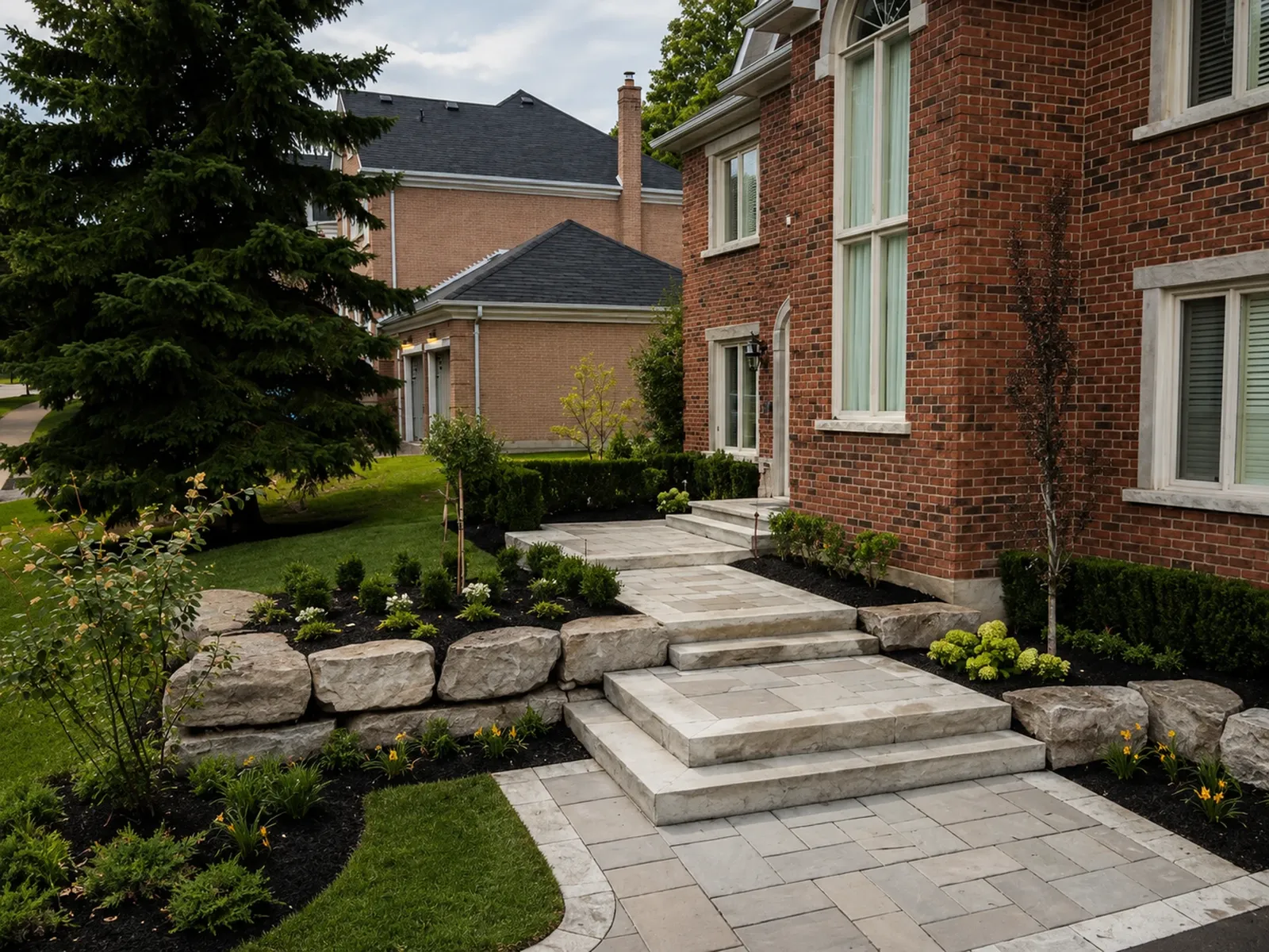 Flagstone & Outdoor Porcelain detail